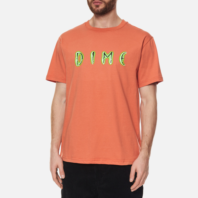 Мужская футболка Dime, цвет оранжевый, размер L DIMEHO24-COR Sil - фото 3