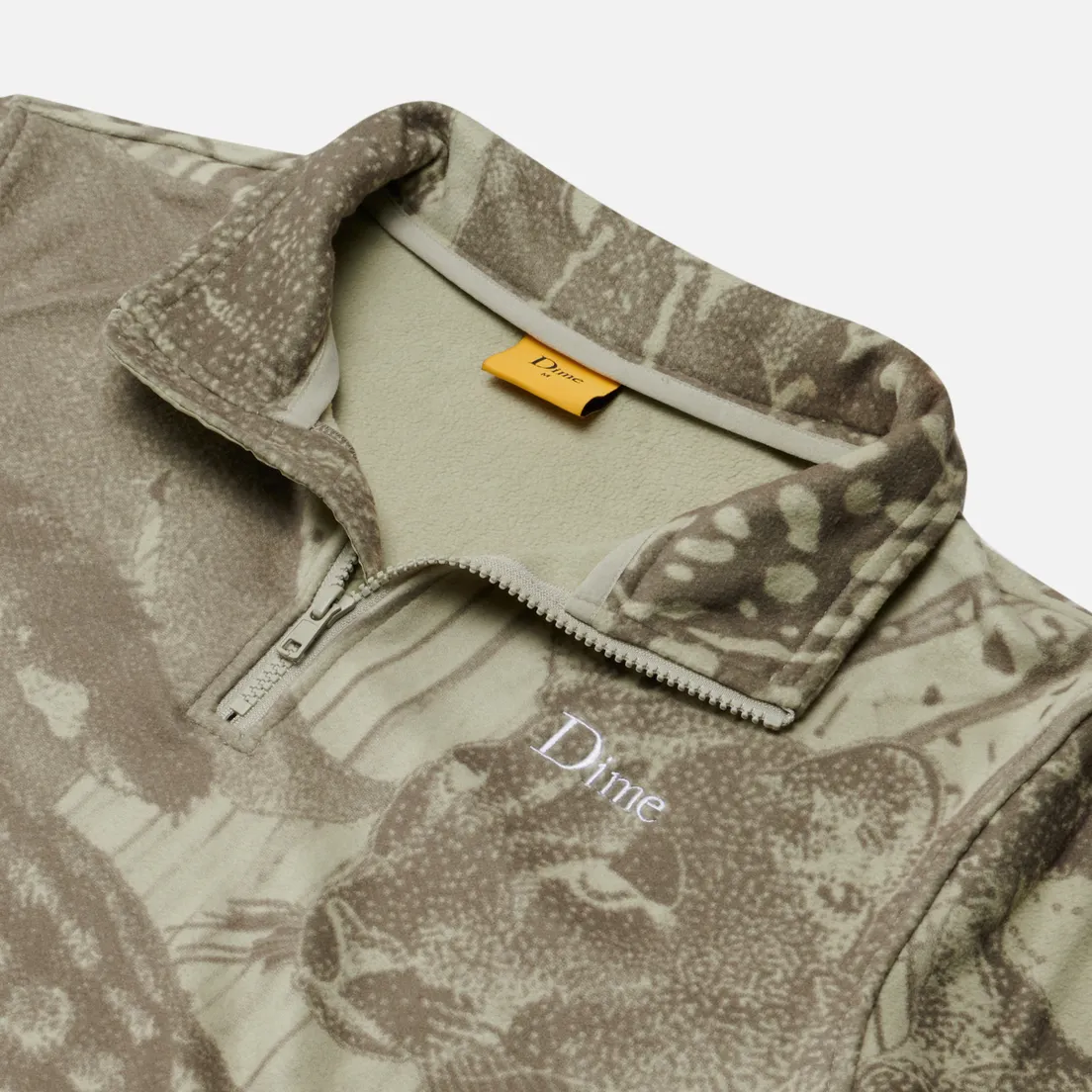 Dime Мужская толстовка Safari Polar Zip Fleece
