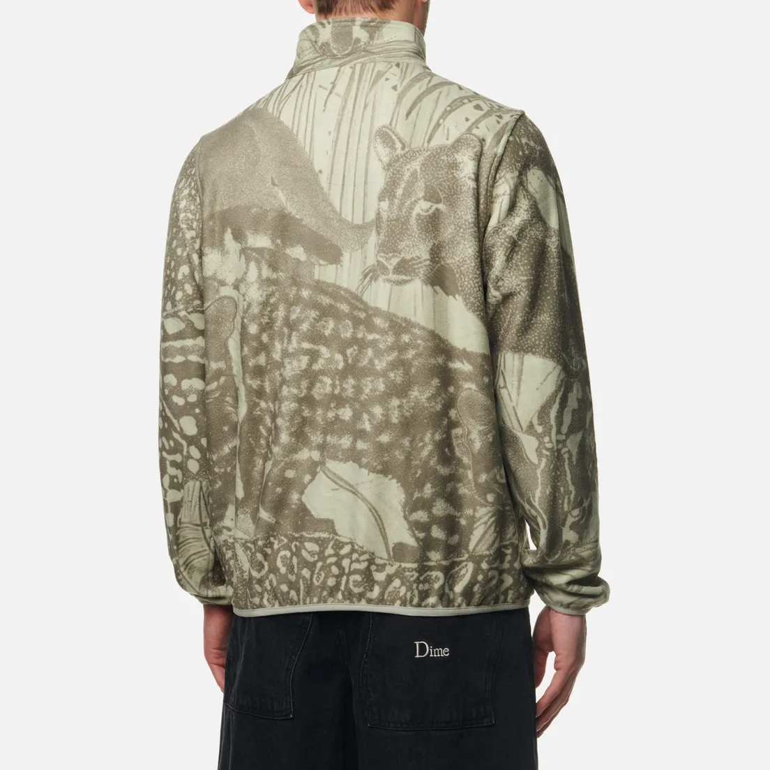 Dime Мужская толстовка Safari Polar Zip Fleece