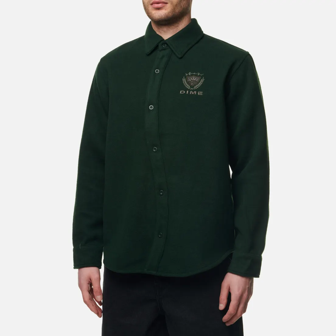 Dime Мужская рубашка Crest Wool