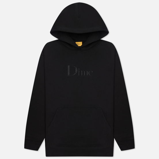 Мужская толстовка Dime Dime Classic Embroidered Hoodie Black