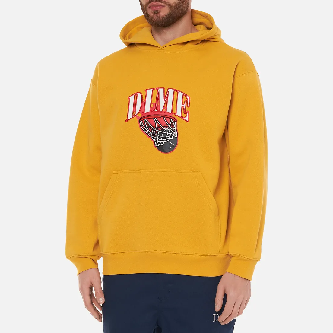Dime Мужская толстовка Basketbowl Patch Hoodie