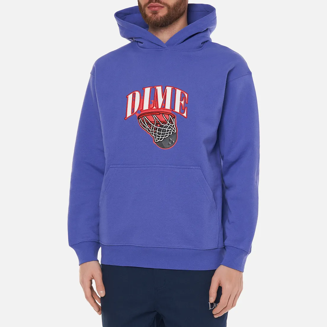 Dime Мужская толстовка Basketbowl Patch Hoodie