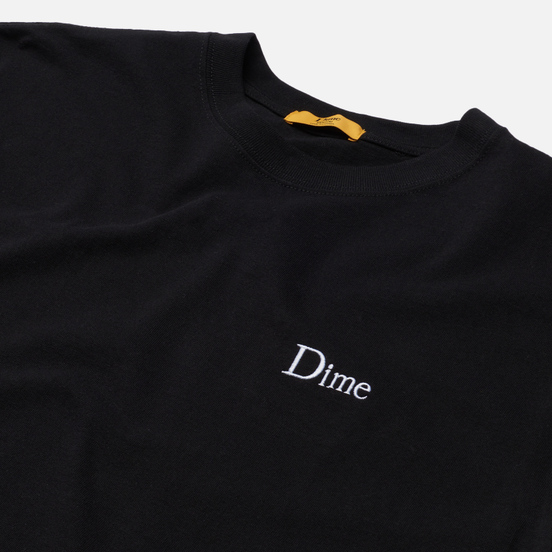 Мужская футболка Dime Dime Classic Small Embroidered Logo Black