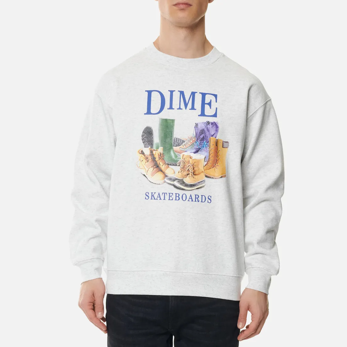 Dime Мужская толстовка Puddle Crew Neck