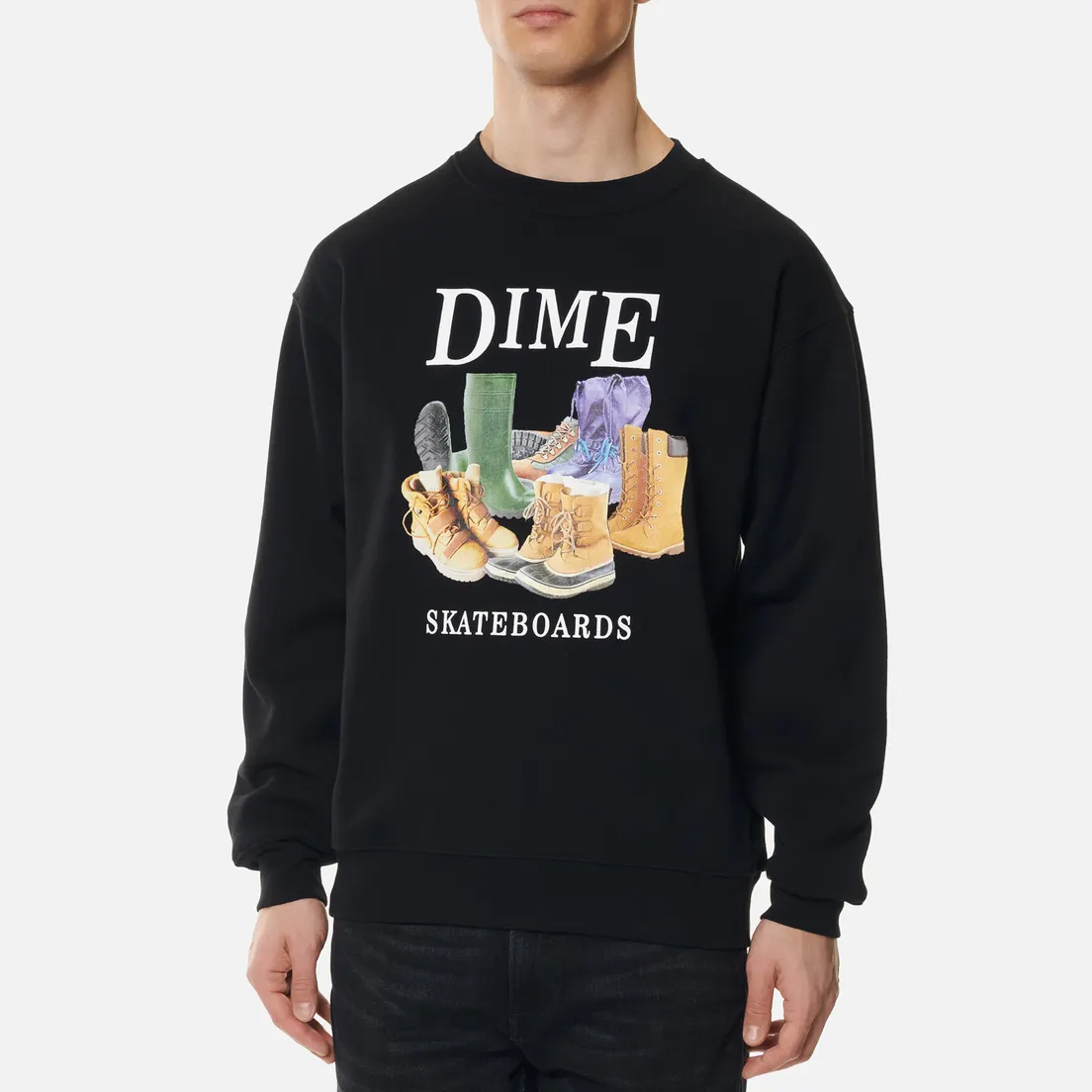Dime Мужская толстовка Puddle Crew Neck