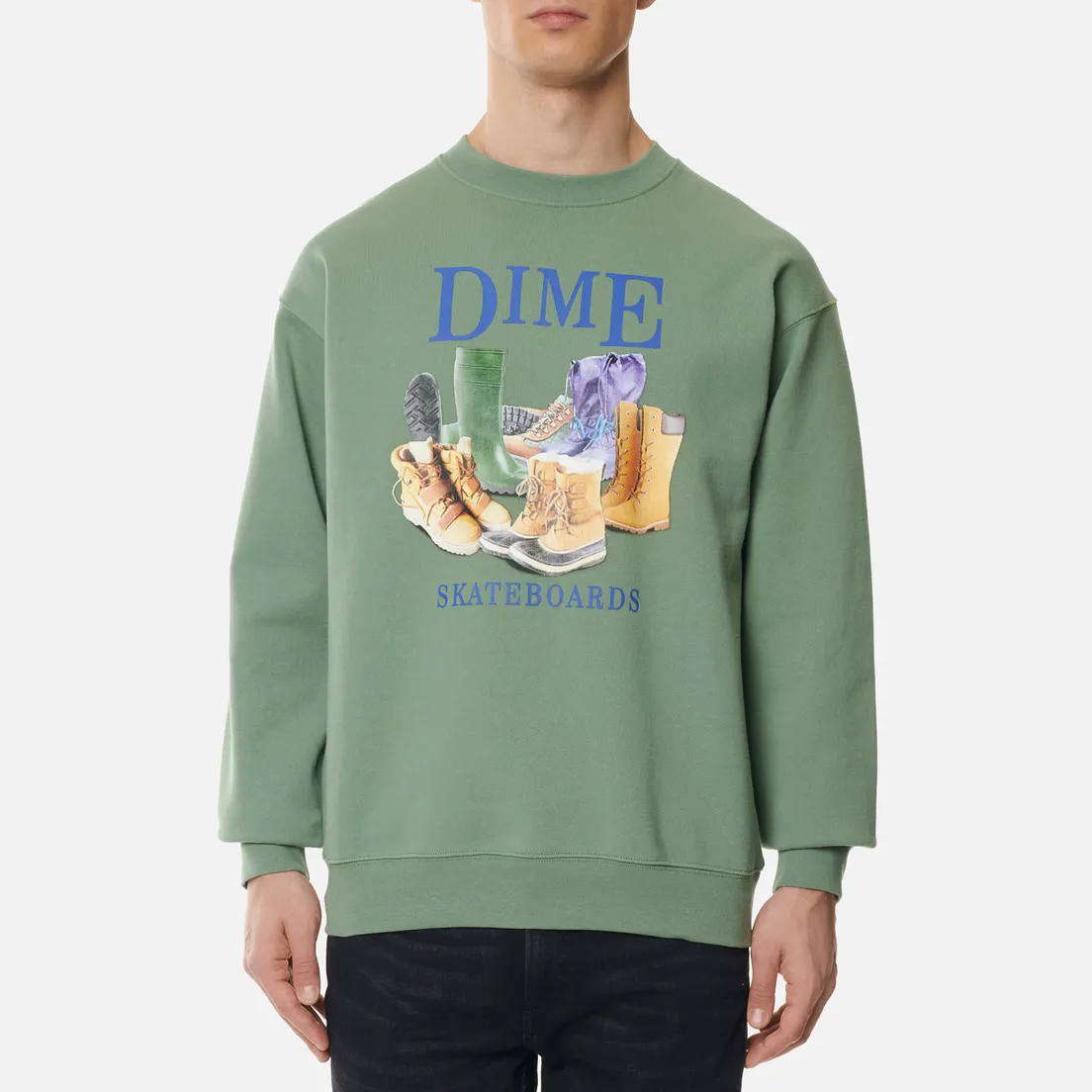 Dime Мужская толстовка Puddle Crew Neck