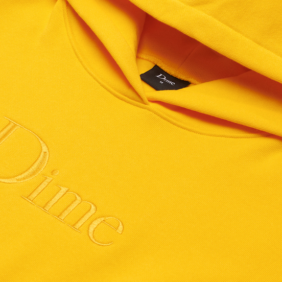 Мужская толстовка Dime Classic Logo Hoody Yellow