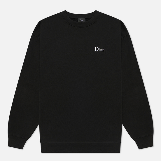 Мужская толстовка Dime Classic Small Logo Crew Neck Black