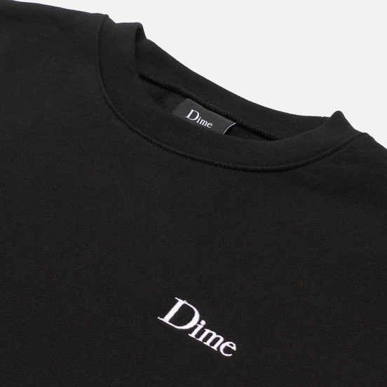 Мужская толстовка Dime Classic Small Logo Crew Neck Black