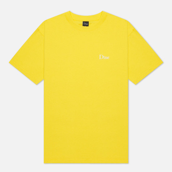 Мужская футболка Dime Classic Small Logo Yellow