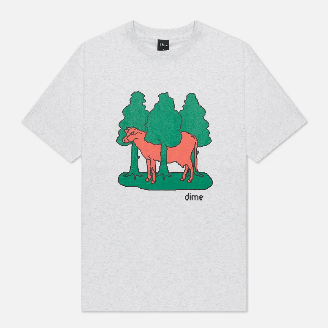 Dime Мужская футболка Forest Cow