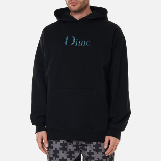 Мужская толстовка Dime Classic Plaid Hoodie Black