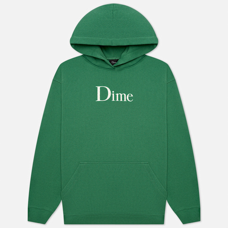 Мужская толстовка Dime Classic Plaid Hoodie, цвет зелёный, размер XL