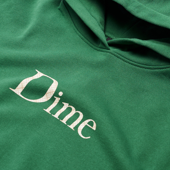Мужская толстовка Dime Classic Plaid Hoodie Green
