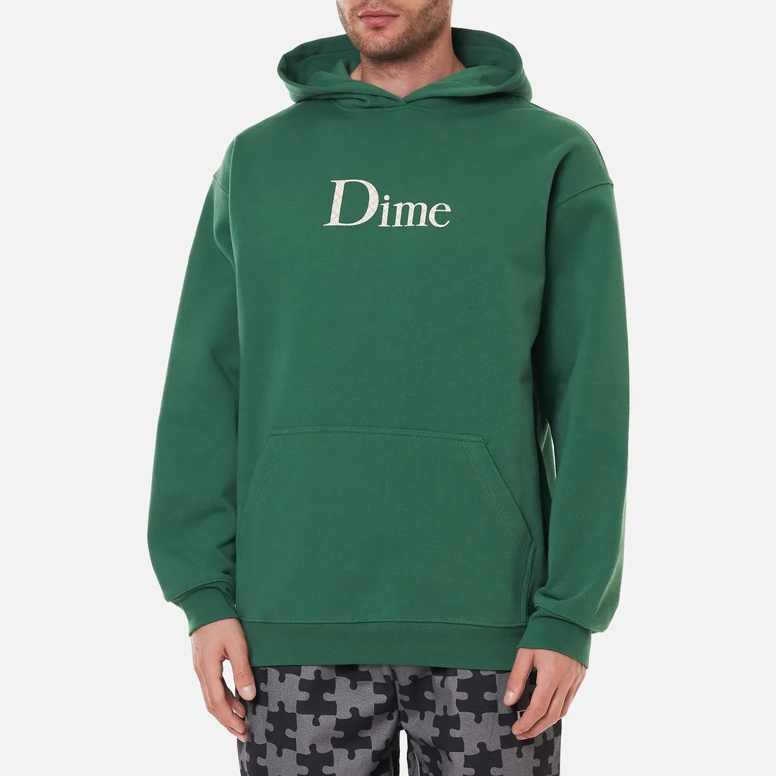 Dime Мужская толстовка Classic Plaid Hoodie