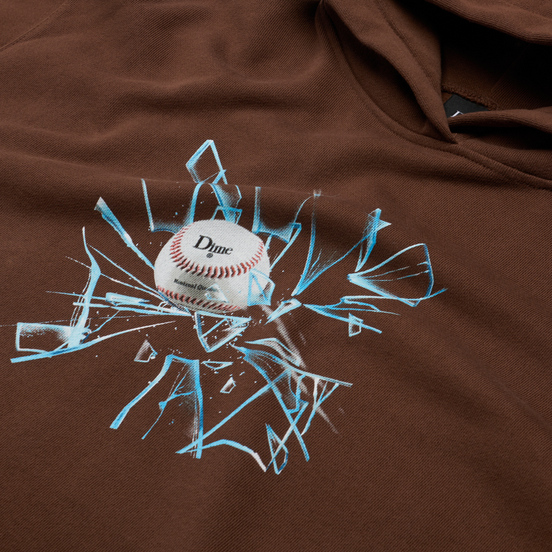 Мужская толстовка Dime Curveball Hoodie Stray Brown