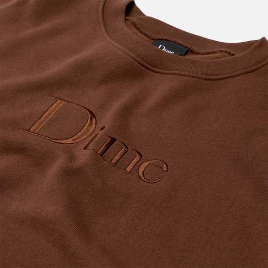 Мужская толстовка Dime Classic Crew Neck Stray Brown