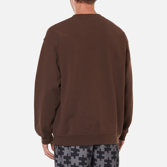 Мужская толстовка Dime Classic Crew Neck Stray Brown