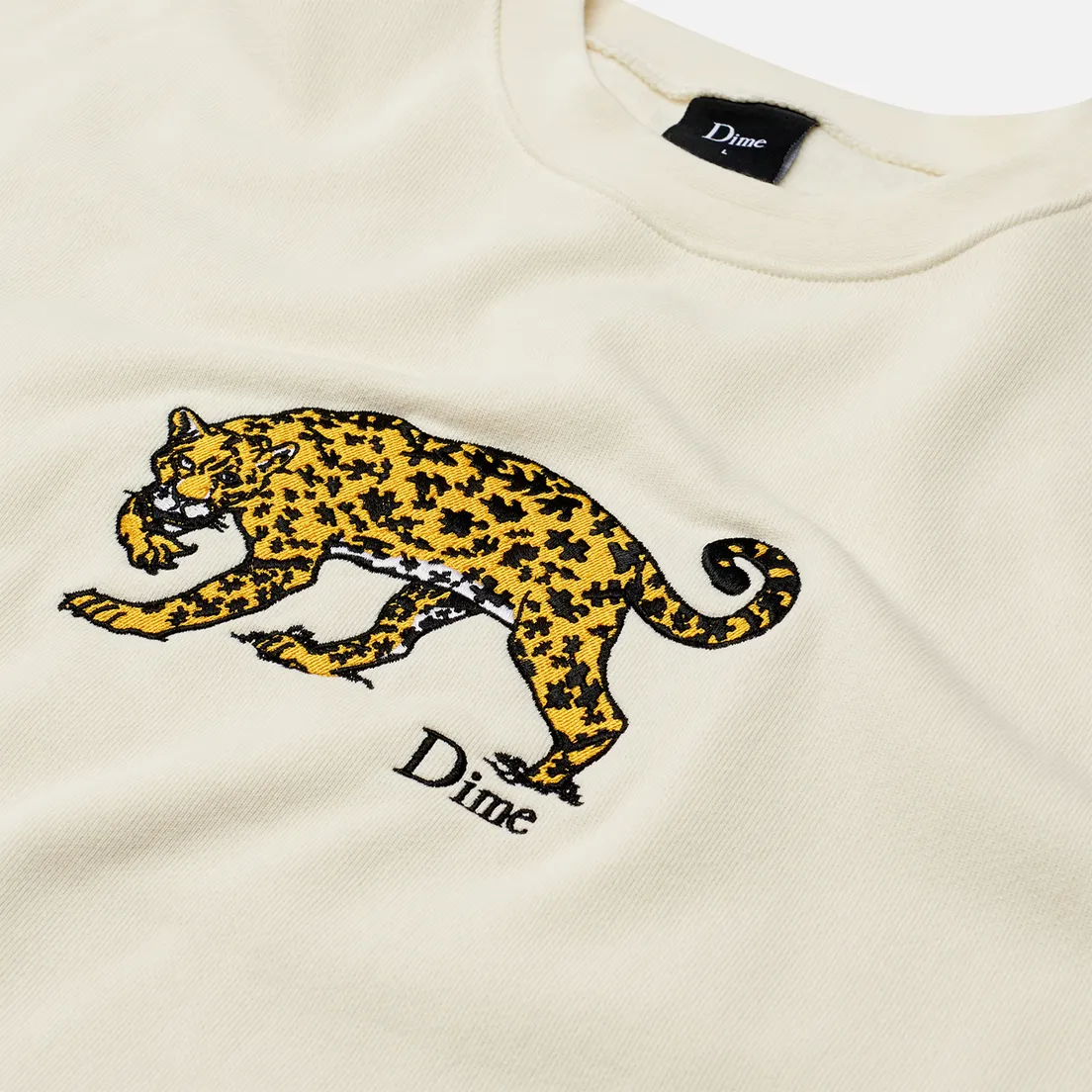 Dime Мужская толстовка Puzzle Cat Crew Neck