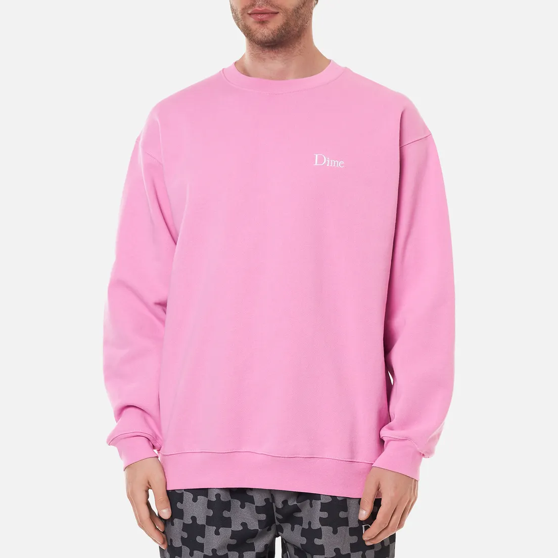 Dime Мужская толстовка Classic Small Logo Crew Neck