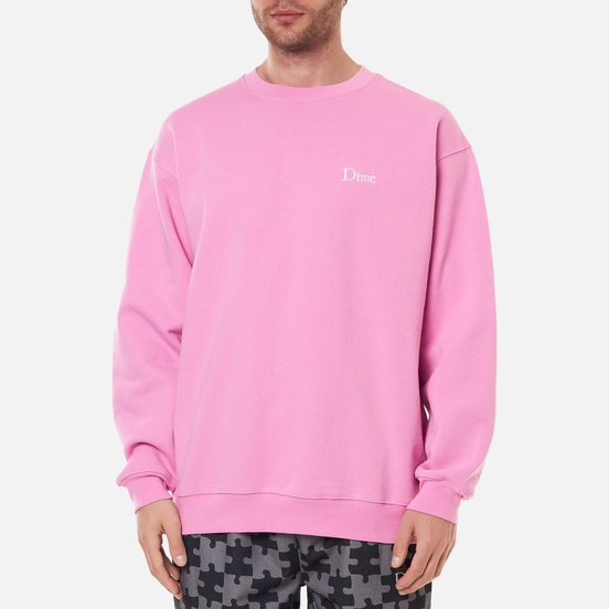 Мужская толстовка Dime Classic Small Logo Crew Neck Light Pink