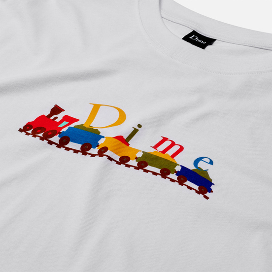 Мужская футболка Dime Classic Train White