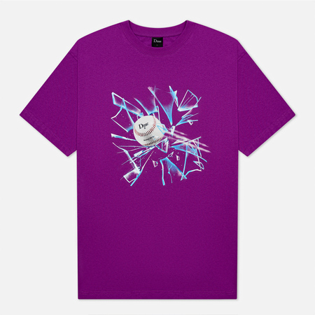 Мужская футболка Dime Curveball, цвет фиолетовый, размер L