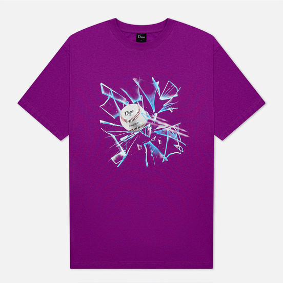 Мужская футболка Dime Curveball Dark Magenta