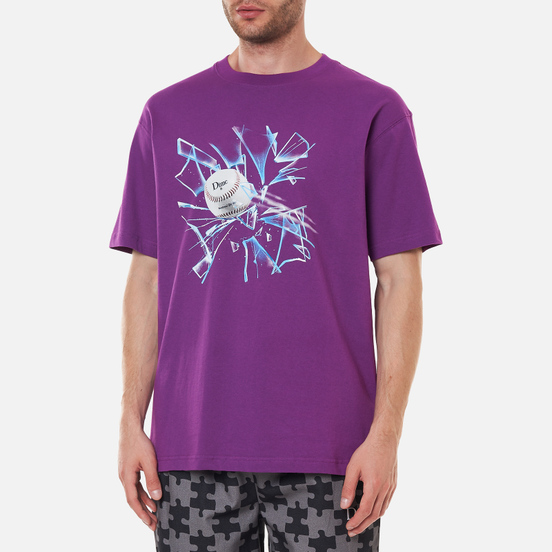 Мужская футболка Dime Curveball Dark Magenta
