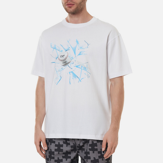 Мужская футболка Dime Curveball White