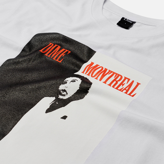 Мужская футболка Dime Restoration Face White