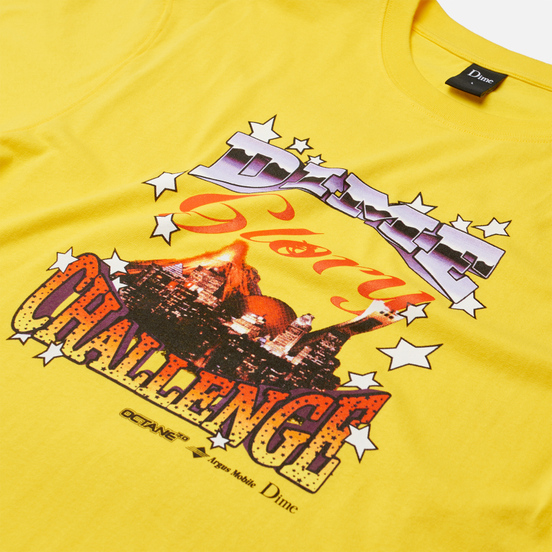 Мужская футболка Dime Glory Challenge Yellow