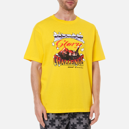 Мужская футболка Dime Glory Challenge Yellow