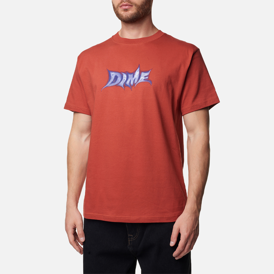 Dime Мужская футболка Ghostly Font