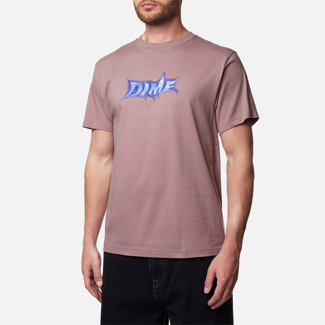 Dime Мужская футболка Ghostly Font