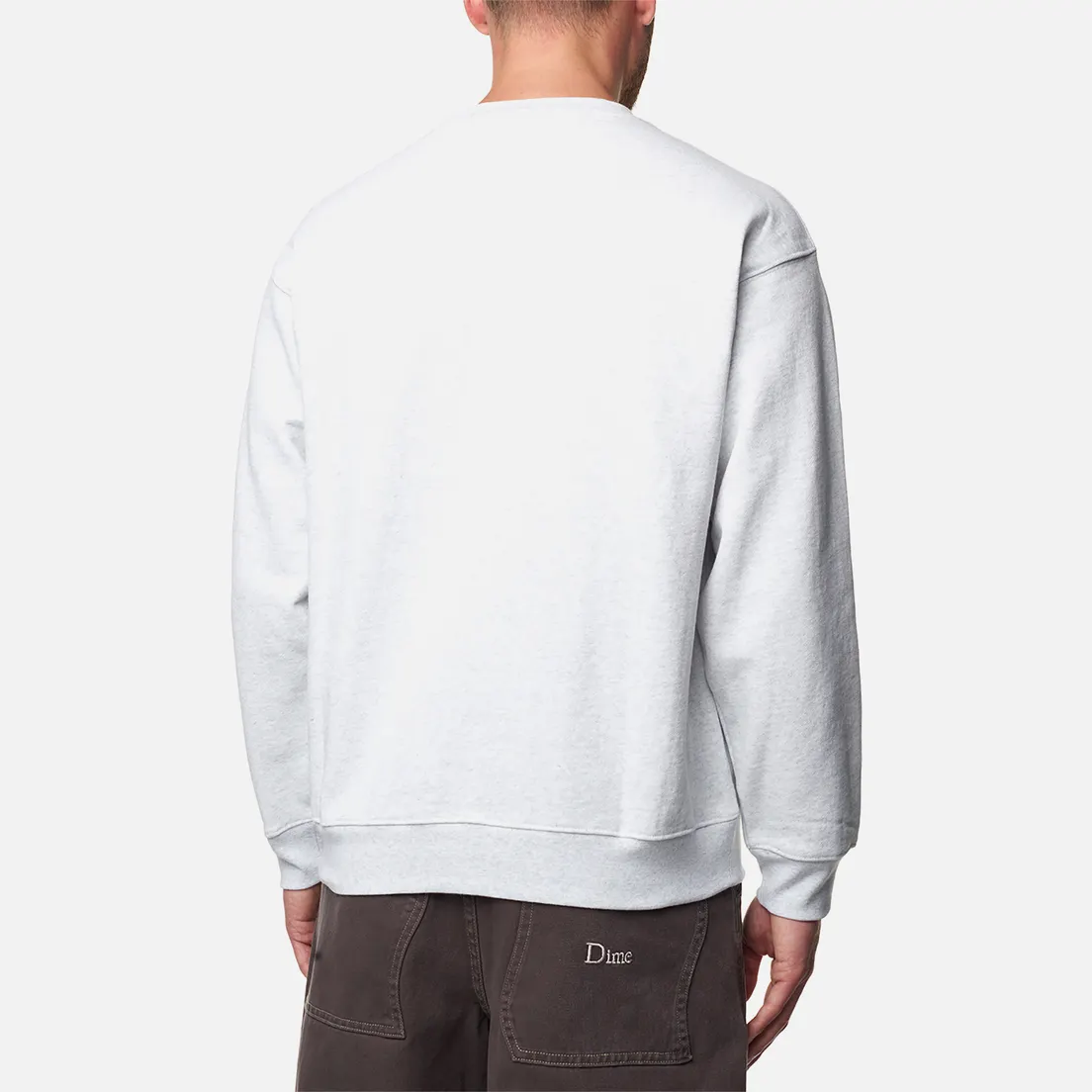 Dime Мужская толстовка Dime Classic Small Logo Crew Neck