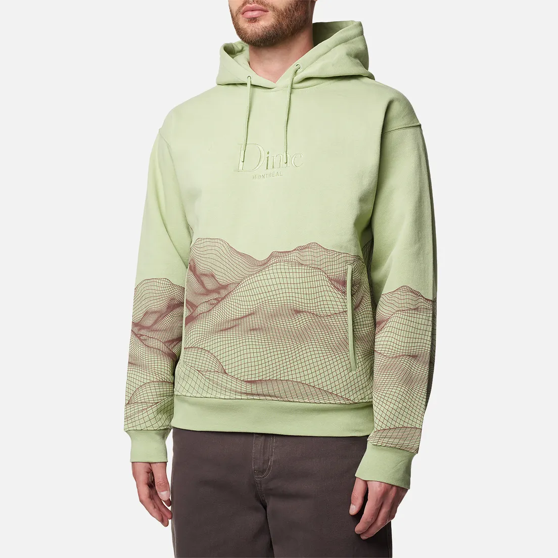 Dime Мужская толстовка Landscape Hoodie