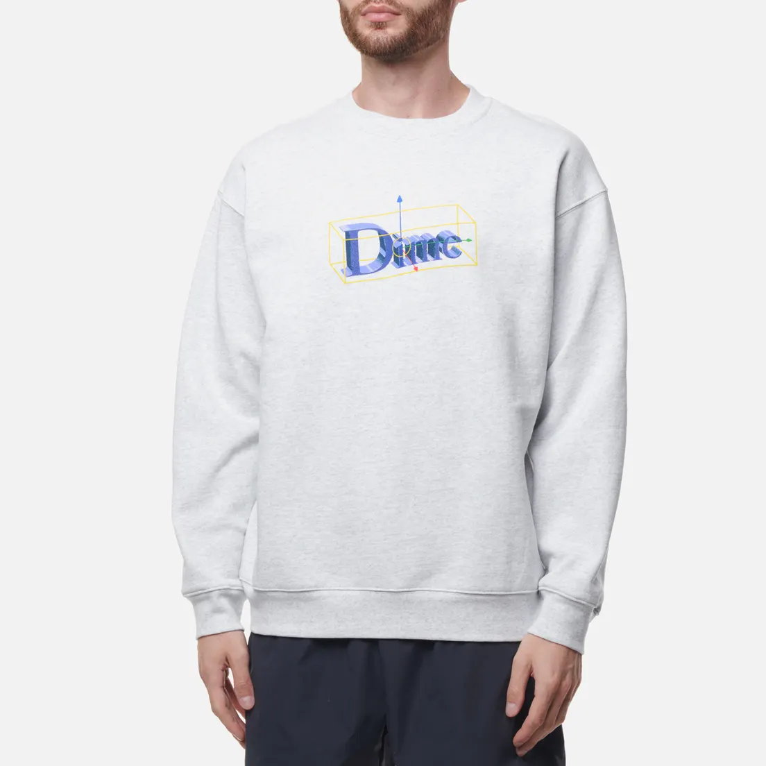 Dime Мужская толстовка Dime Classic Blender Crew Neck
