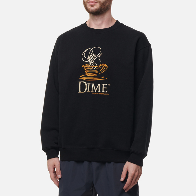 Мужская толстовка Dime, цвет чёрный, размер XXL DIMESU14BLK Oracle Crew Neck - фото 3