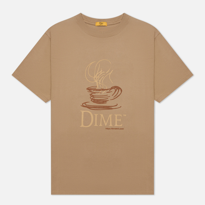 Мужская футболка Dime, цвет бежевый, размер M