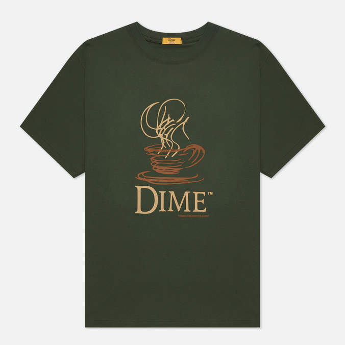 Мужская футболка Dime, цвет зелёный, размер XL DIMESU19FOR Oracle - фото 1