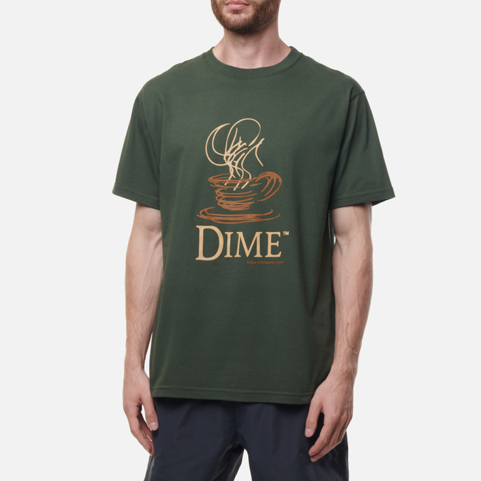 Мужская футболка Dime, цвет зелёный, размер XL DIMESU19FOR Oracle - фото 3