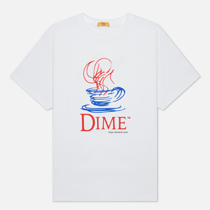 Мужская футболка Dime, цвет белый, размер L DIMESU19WHT Oracle - фото 1