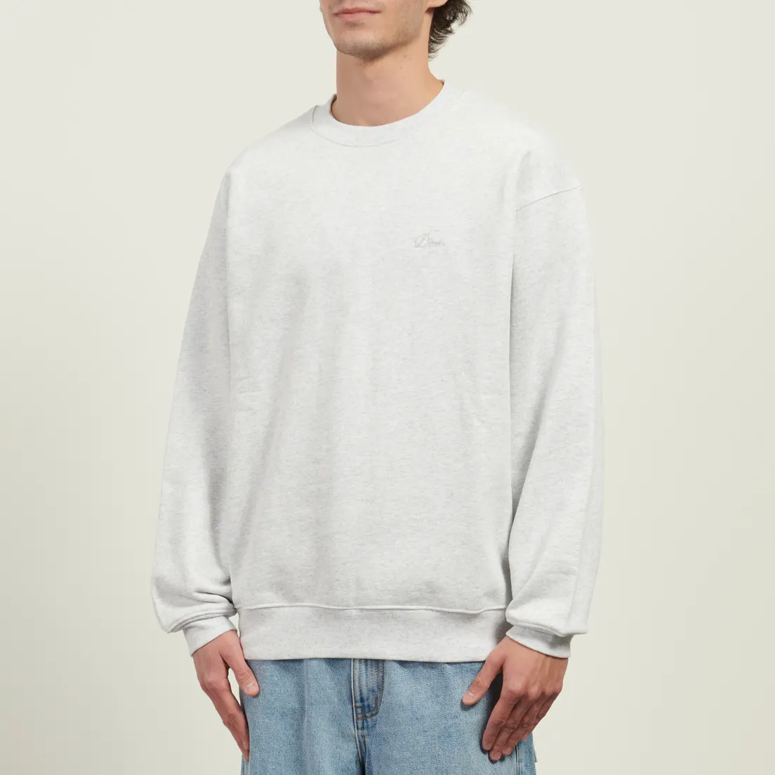 Dime Мужская толстовка Cursive Small Logo Crewneck