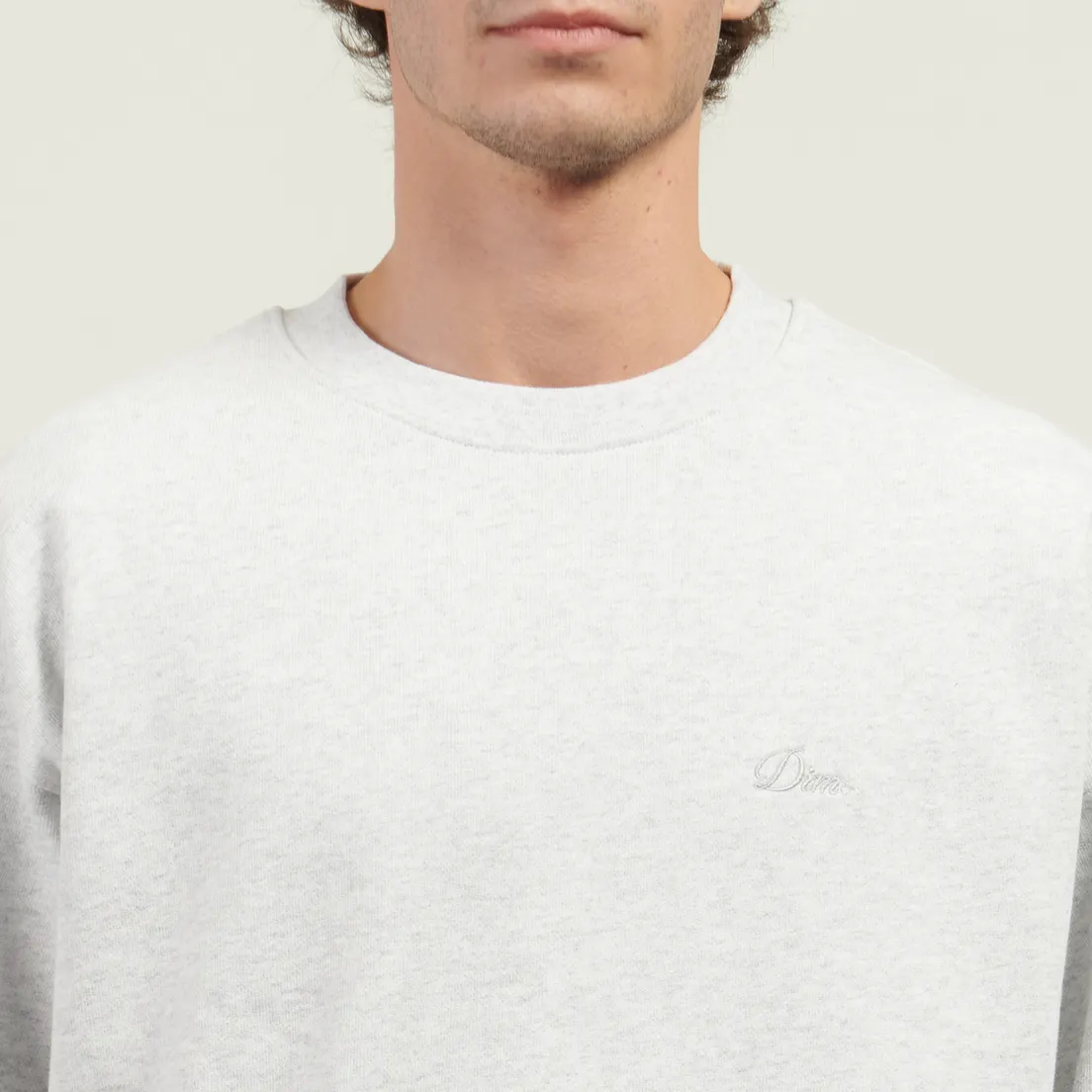 Dime Мужская толстовка Cursive Small Logo Crewneck