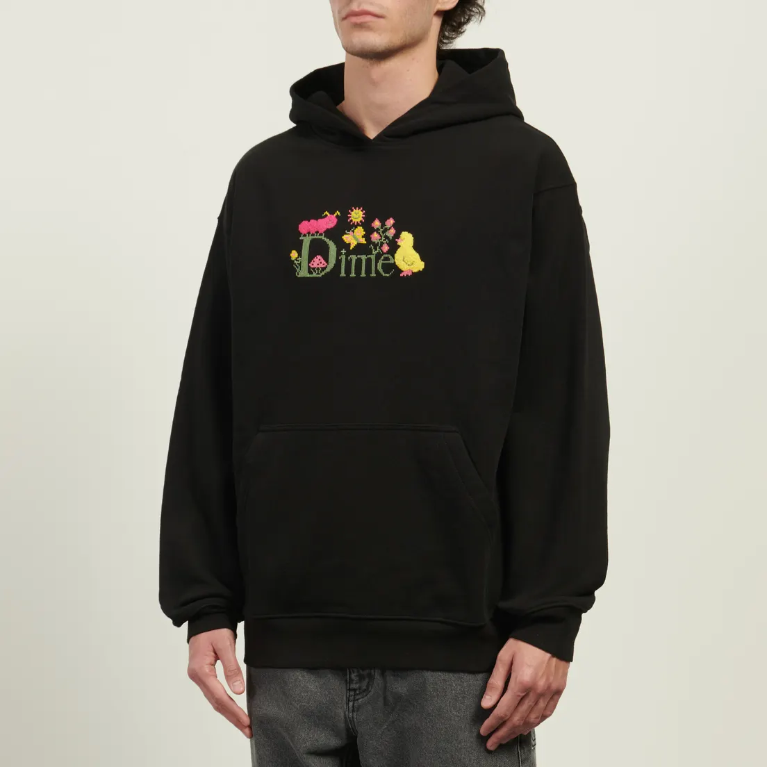 Dime Мужская толстовка Classic Cross Stitch Hoodie