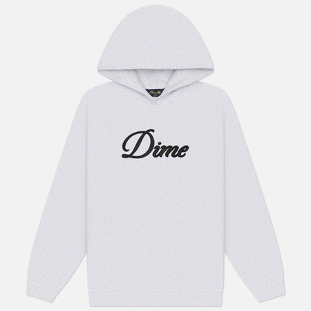 Мужская толстовка Dime Cursive Hoodie, цвет серый, размер L