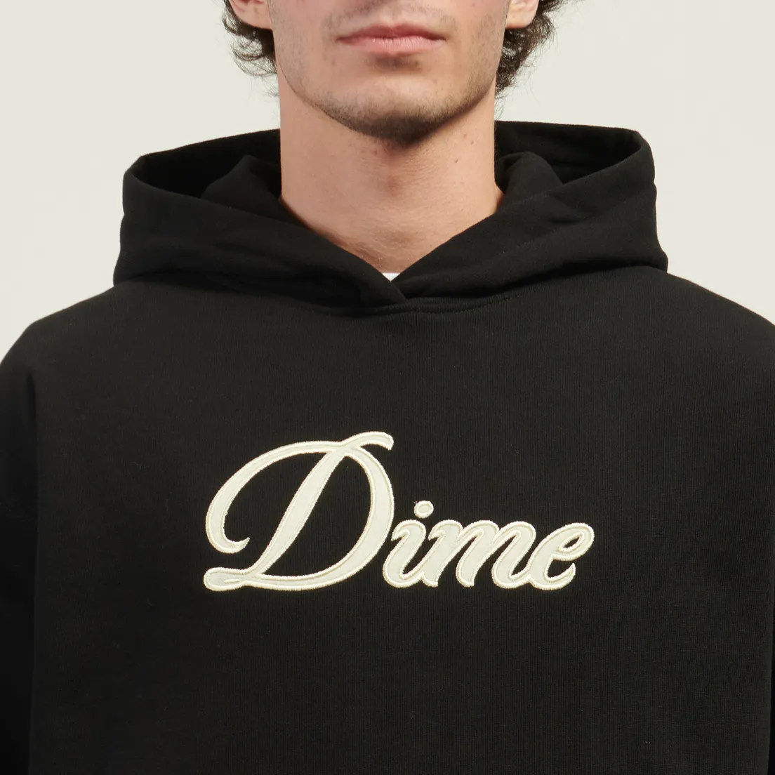 Dime Мужская толстовка Cursive Hoodie