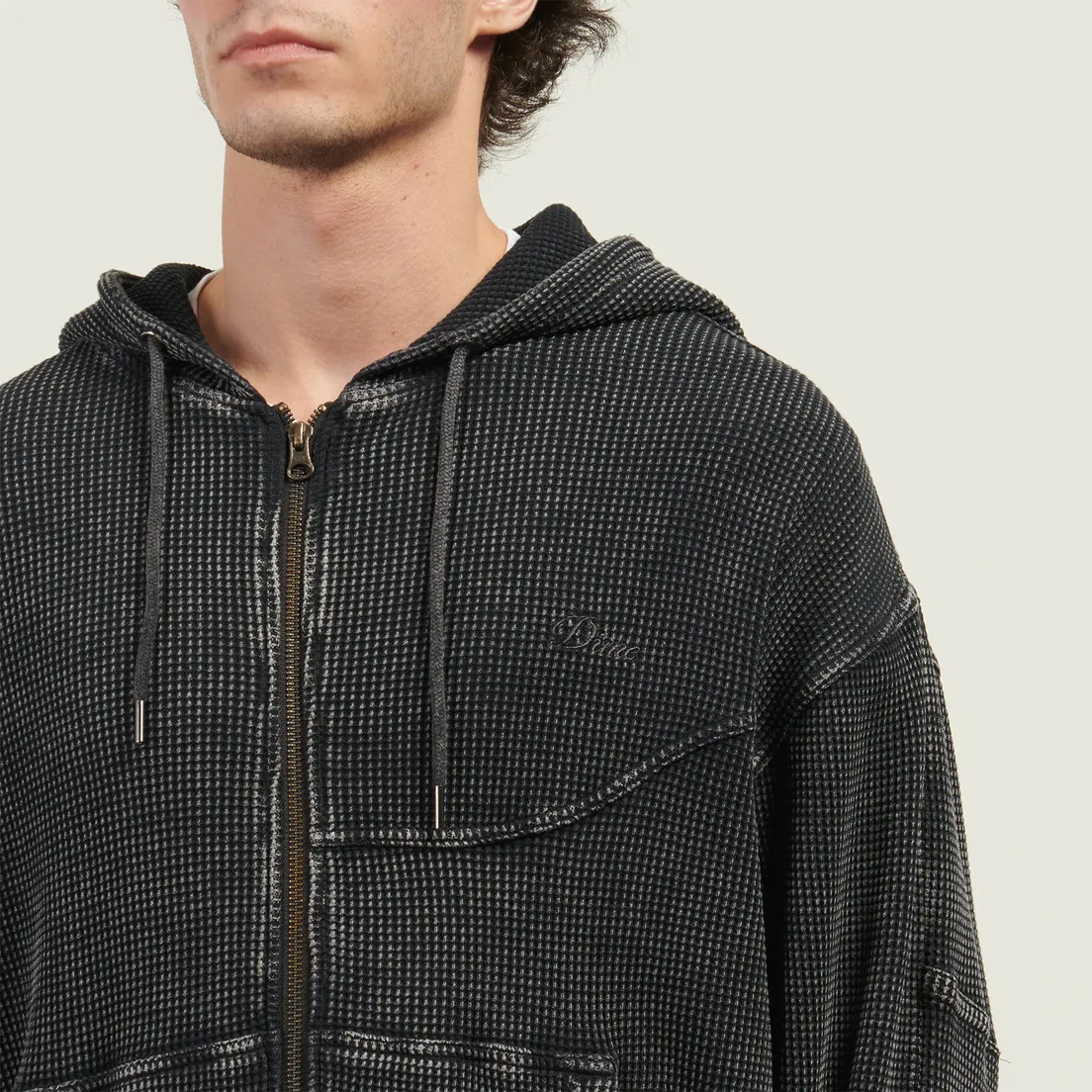 Dime Мужская толстовка Premium Waffle Zip Hoodie